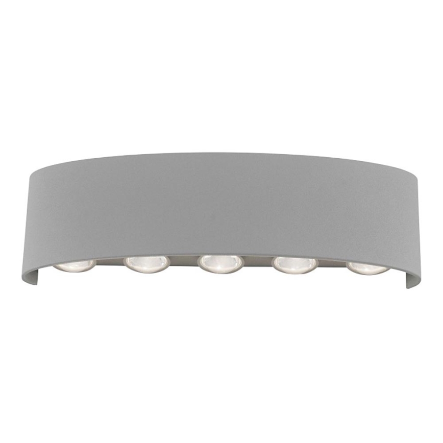 Paul Neuhaus 9489-21- Iluminação de parede exterior LED CARLO 10xLED/0,8W/230V IP54
