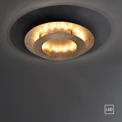 Paul Neuhaus 9620-12 - Iluminação de teto LED NEVIS LED/18W/230V dourado