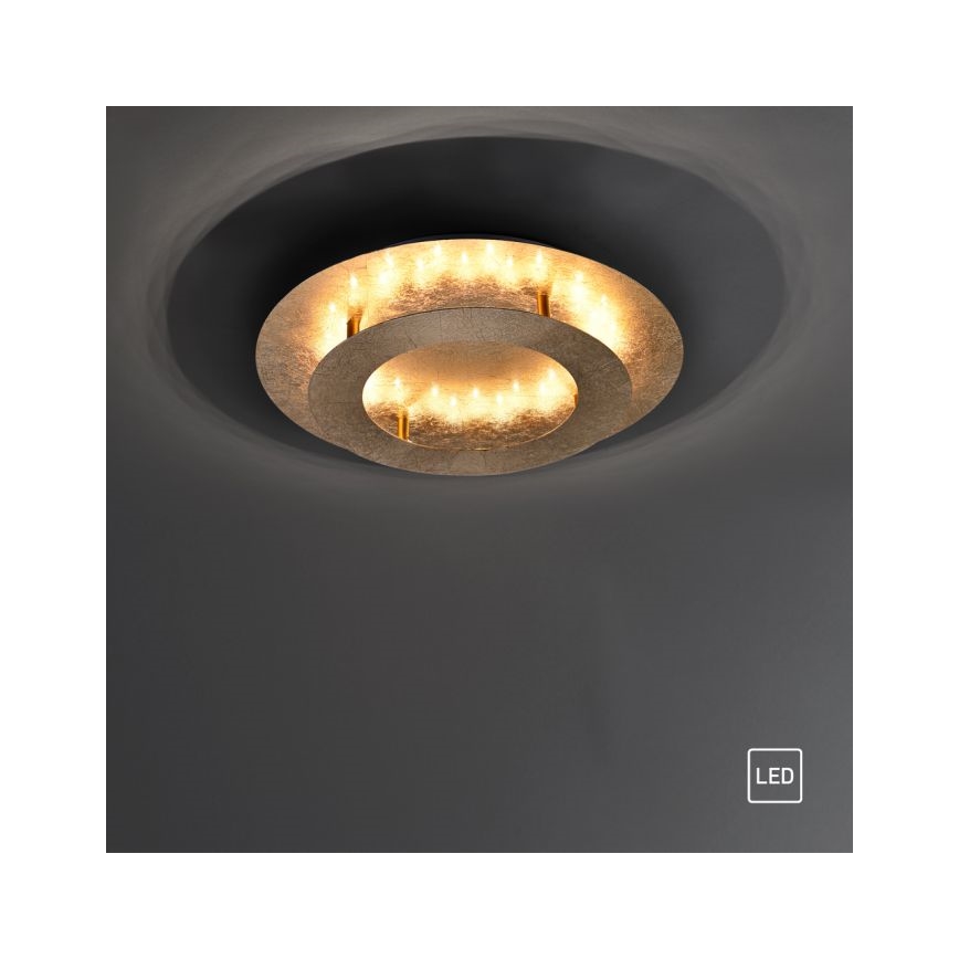 Paul Neuhaus 9620-12 - Iluminação de teto LED NEVIS LED/18W/230V dourado