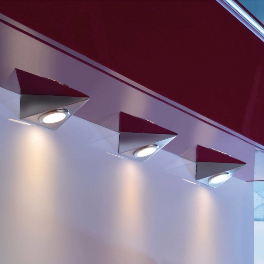 Paul Neuhaus L1116-55-3 - CONJUNTO 3x Iluminação de mobília LED CARLOS LED/2,5W/230V