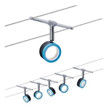 Paulmann 3982 - CONJUNTO 5xLED/4W Foco para um sistema de cordas TIP 230V