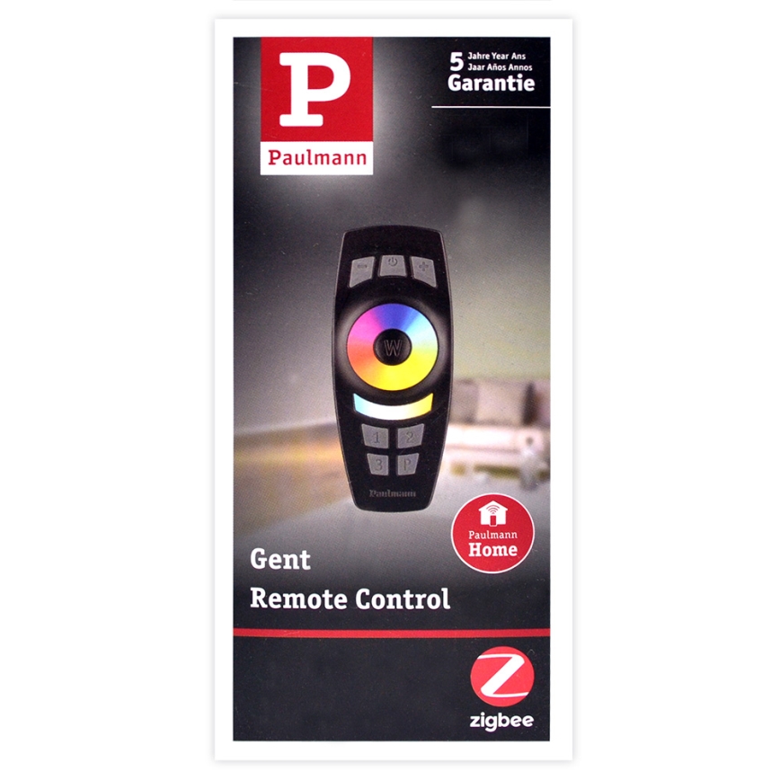 Paulmann 50067 - Controlo remoto RGBW SMART HOME 2xAAA ZigBee