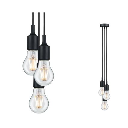 Paulmann 50382 - 3xE27/60W Cabo de carregamento KETIL 230V