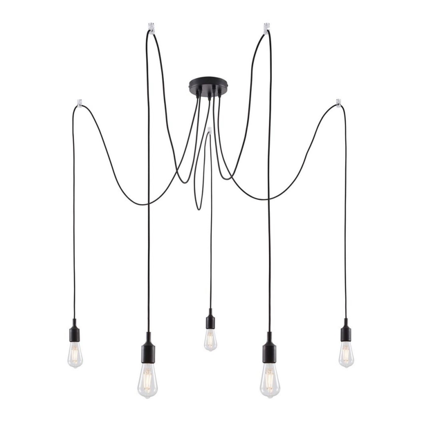 Paulmann 50389 - Candeeiro suspenso NEORDIC 5xE27/20W/230V aranha
