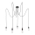 Paulmann 50389 - Candeeiro suspenso NEORDIC 5xE27/20W/230V aranha