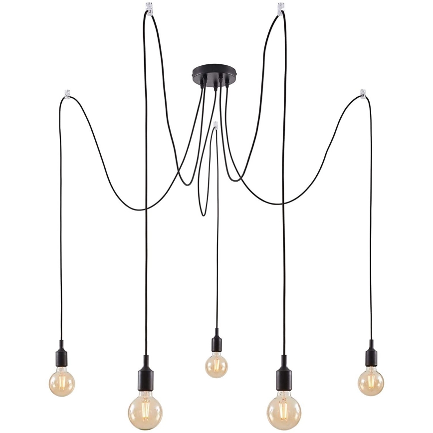 Paulmann 50389 - Candeeiro suspenso NEORDIC 5xE27/20W/230V aranha