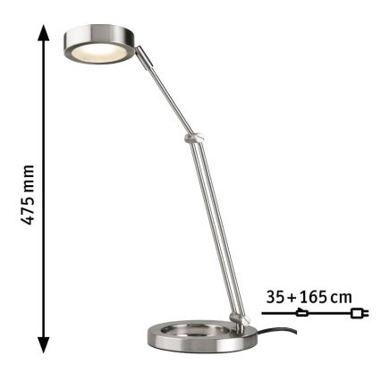 Paulmann 70245 - LED/6,7W Candeeiro de mesa ZEN 230V