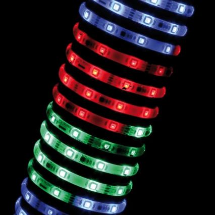 Paulmann 70481 - LED RGBW/9,6W Tira com regulação DIGITAL 3 m 230V + comando