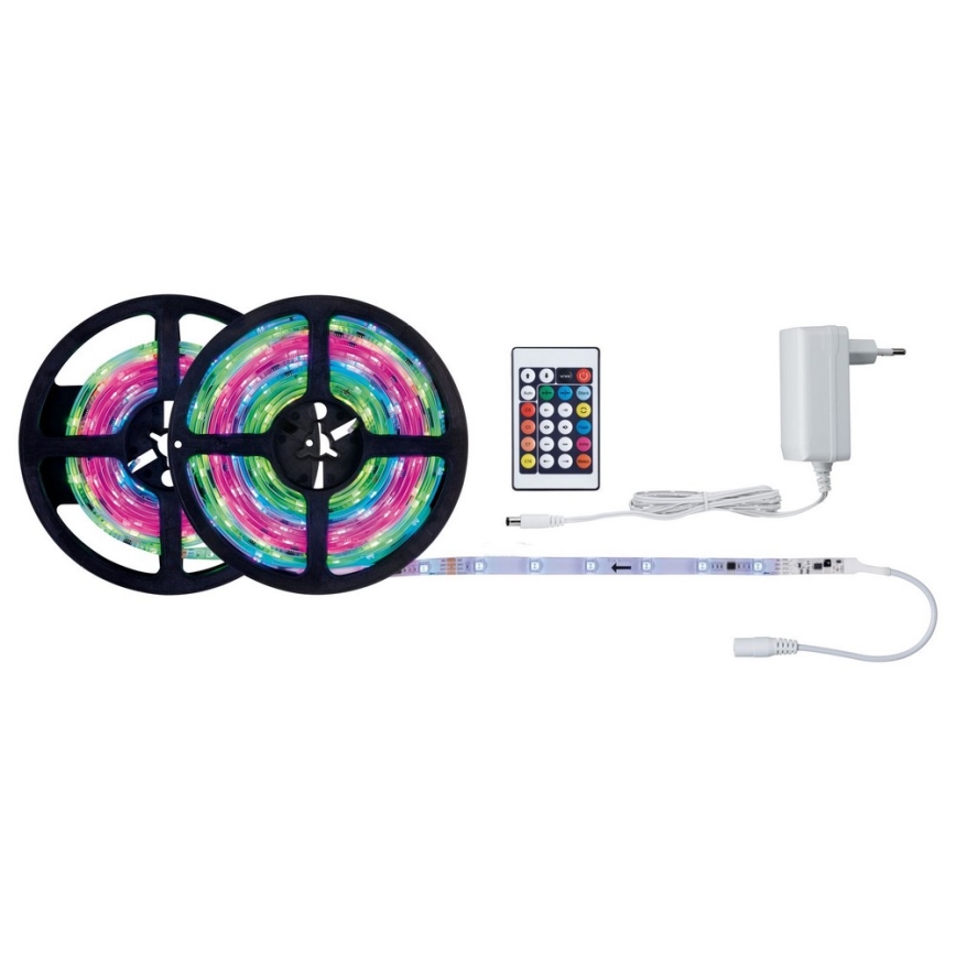 Paulmann 70514 - Tira com regulação LED RGB/15W SIMPLED 7,5m 230V + CR