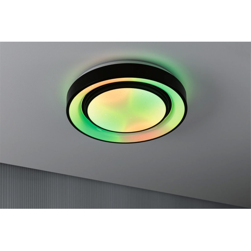 Paulmann 70544 - LED RGBW/22W Iluminação de teto com regulação RAINBOW 230V 3000-6500K + controlo remoto