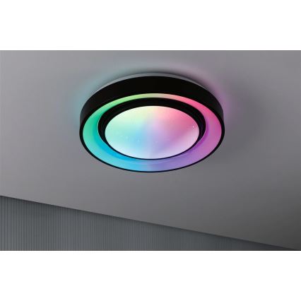 Paulmann 70544 - LED RGBW/22W Iluminação de teto com regulação RAINBOW 230V 3000-6500K + controlo remoto