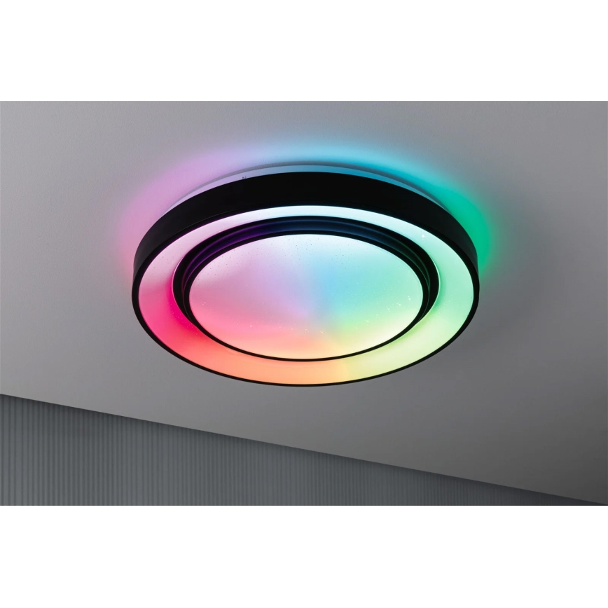 Paulmann 70545 - LED RGBW/38,5W Iluminação de teto com regulação RAINBOW 230V 3000-6500K + controlo remoto