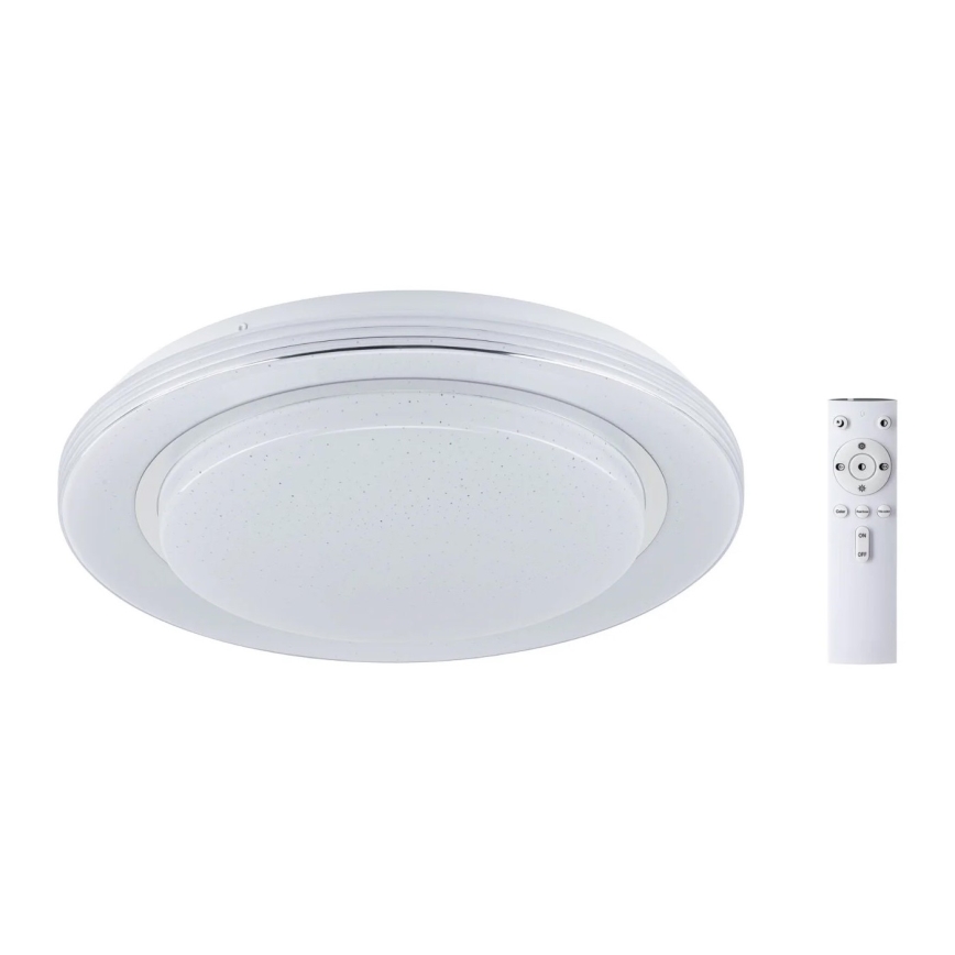Paulmann 70546 - LED RGBW/22W Iluminação de teto com regulação RAINBOW 230V 3000-6500K + controlo remoto