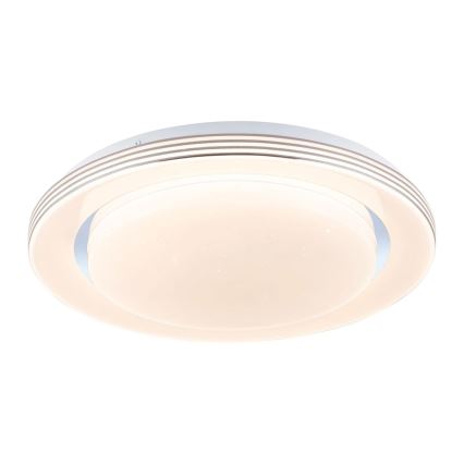 Paulmann 70546 - LED RGBW/22W Iluminação de teto com regulação RAINBOW 230V 3000-6500K + controlo remoto