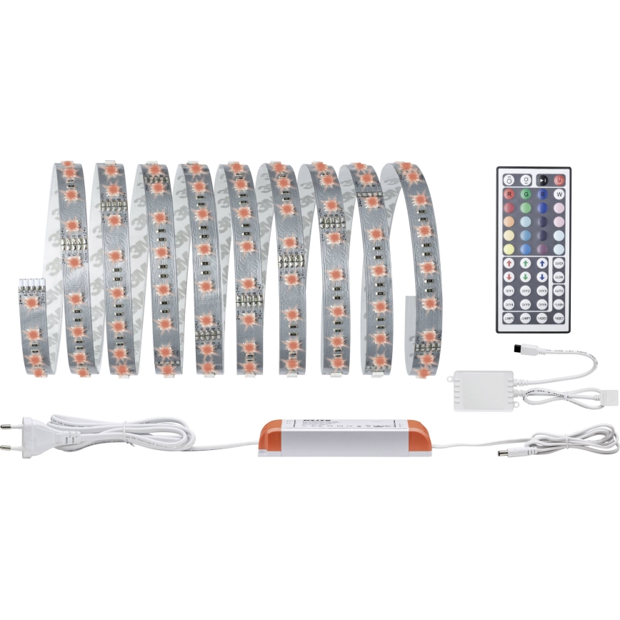 Paulmann 70567 - Tira LED RGB com regulação/40W MAXLED 3m 230V + controlo remoto