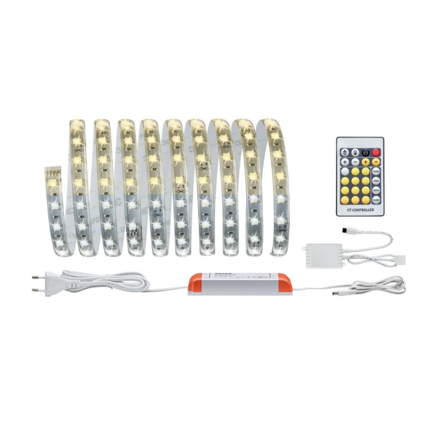 Paulmann 70624 - LED/20W Tira com regulação MAXLED 3m 230V + comando