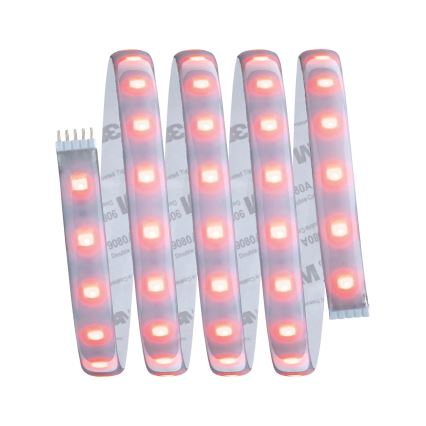 Paulmann 70627 -  Fita LED RGB/18W IP44 para casa de banho regulável MAXLED 1,5 m 230V + comando
