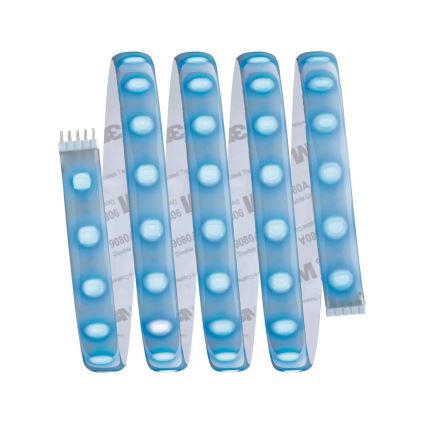 Paulmann 70627 -  Fita LED RGB/18W IP44 para casa de banho regulável MAXLED 1,5 m 230V + comando