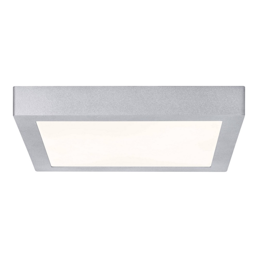 Paulmann 70650 - LED/17W Iluminação de teto LUNAR 230V 30x30 cm cromado mate