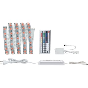 Paulmann 70674 - LED RGB/22W Tira com regulação MAXLED 1,5 m 230V + comando