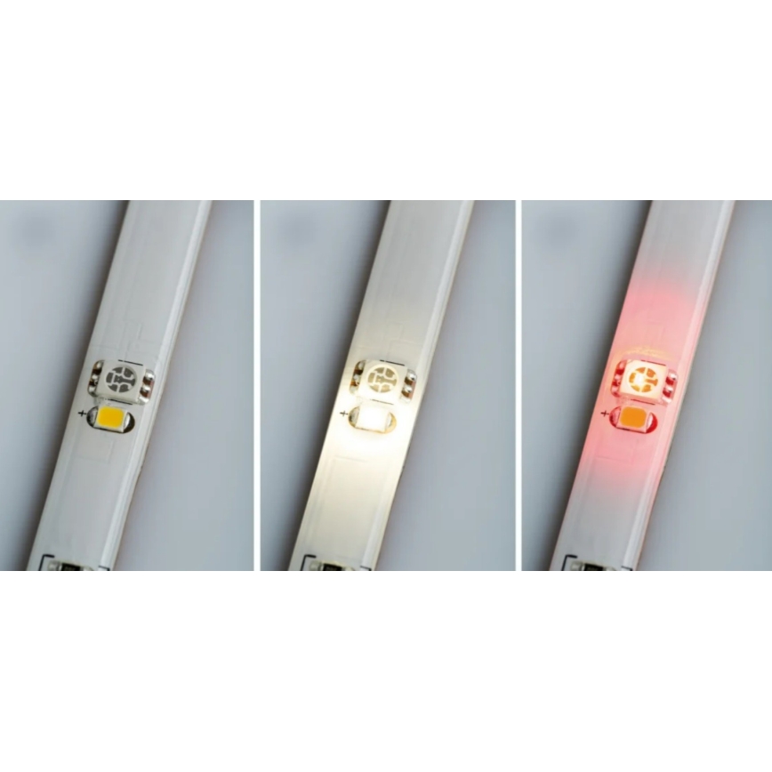 Paulmann 70697 - LED RGBW/10,5W Tira com regulação DIGITAL 4,8m 230V + controlo remoto