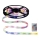 Paulmann 70698 -LED RGB/6,4W IP67 Tira exterior com regulação WATERLED 3m 230V+ controlo remoto