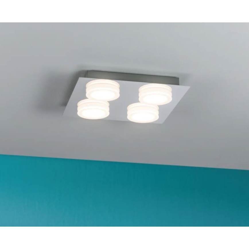 Paulmann 70875 - 4xLED/5W IP23 Iluminação de teto de casa de banho DORADUS 230V