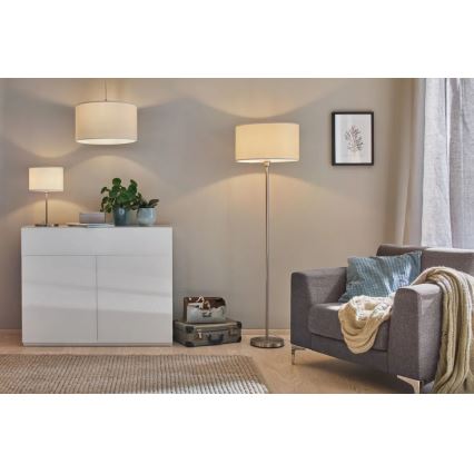 Paulmann 70922 - 1xE27/60W Candeeiro de chão TESSA 230V