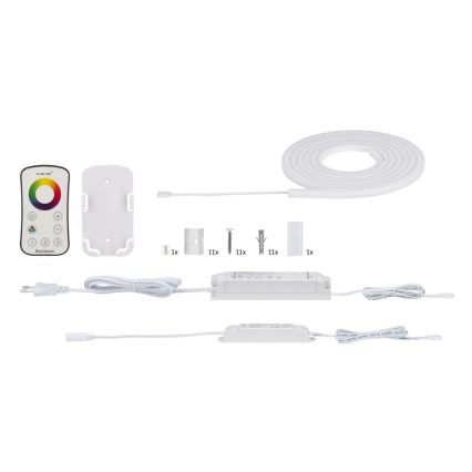 Paulmann 70966 - LED-RGB/27W IP67 Faixa exterior com regulação de fluxo luminoso FLOW 3m 230/24V
