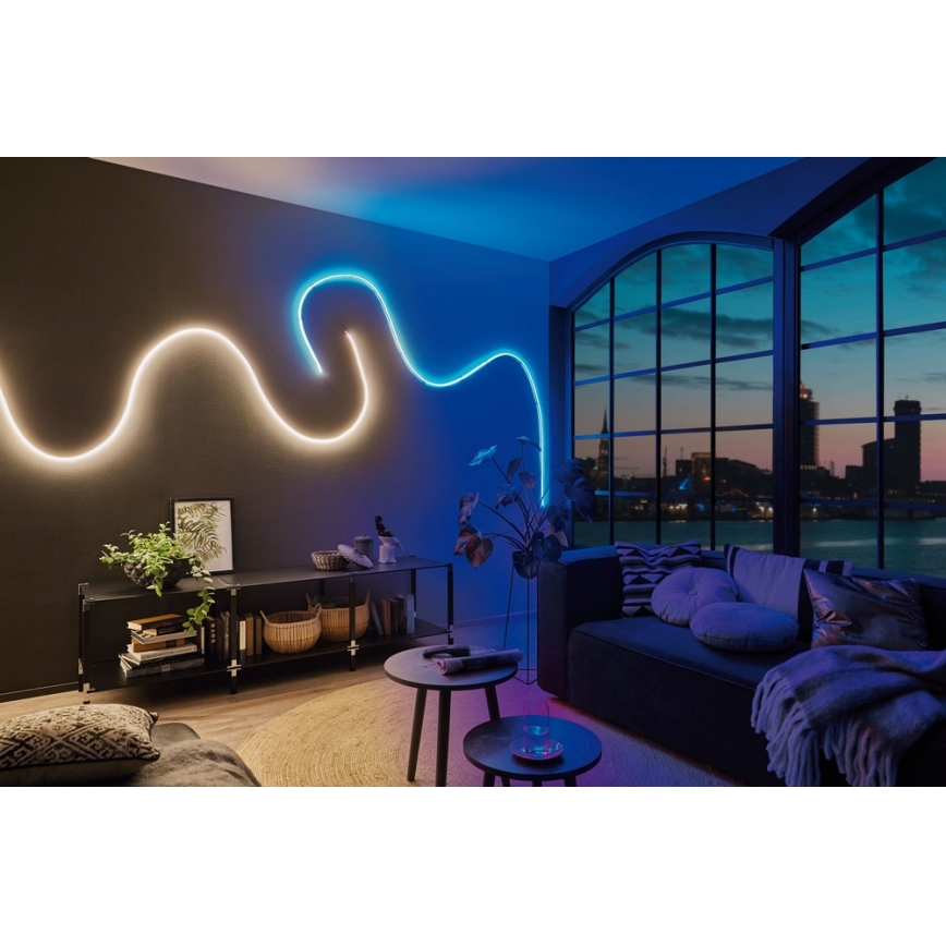 Paulmann 70966 - LED-RGB/27W IP67 Faixa exterior com regulação de fluxo luminoso FLOW 3m 230/24V