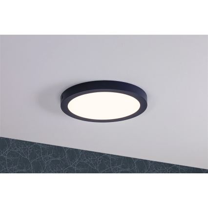 Paulmann 70986  - LED/22W Iluminação de teto ABIA 230V azul escuro