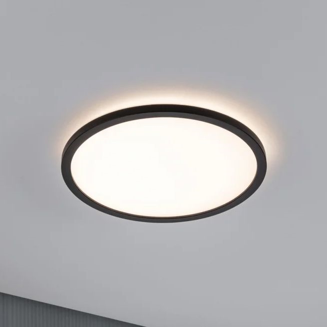 Paulmann 70998 - LED/16W Painel integrado ATRIA 230V 3000K diâmetro 29,3 cm preto