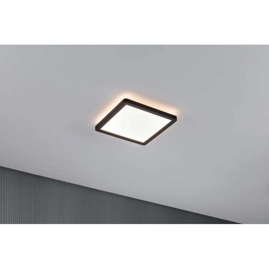 Paulmann 71000 - LED/11,2W Painel integrado ATRIA 230V 3000K 19x19 cm preto