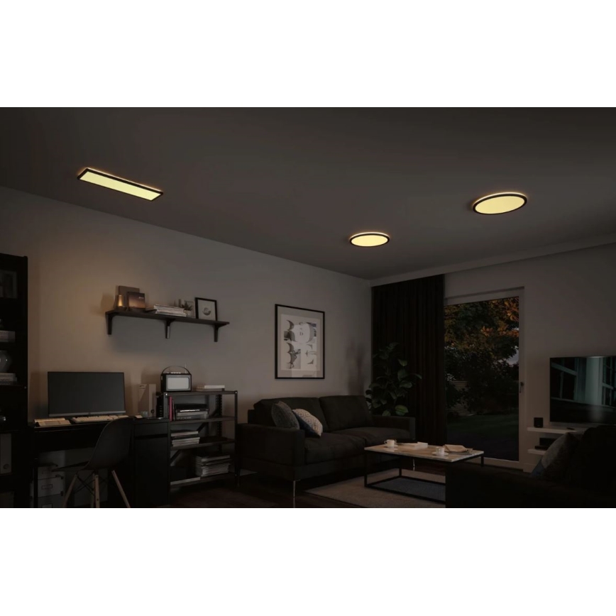 Paulmann 71002 - LED/22W Painel com regulação ATRIA 230V 3000K 42x42 cm preto