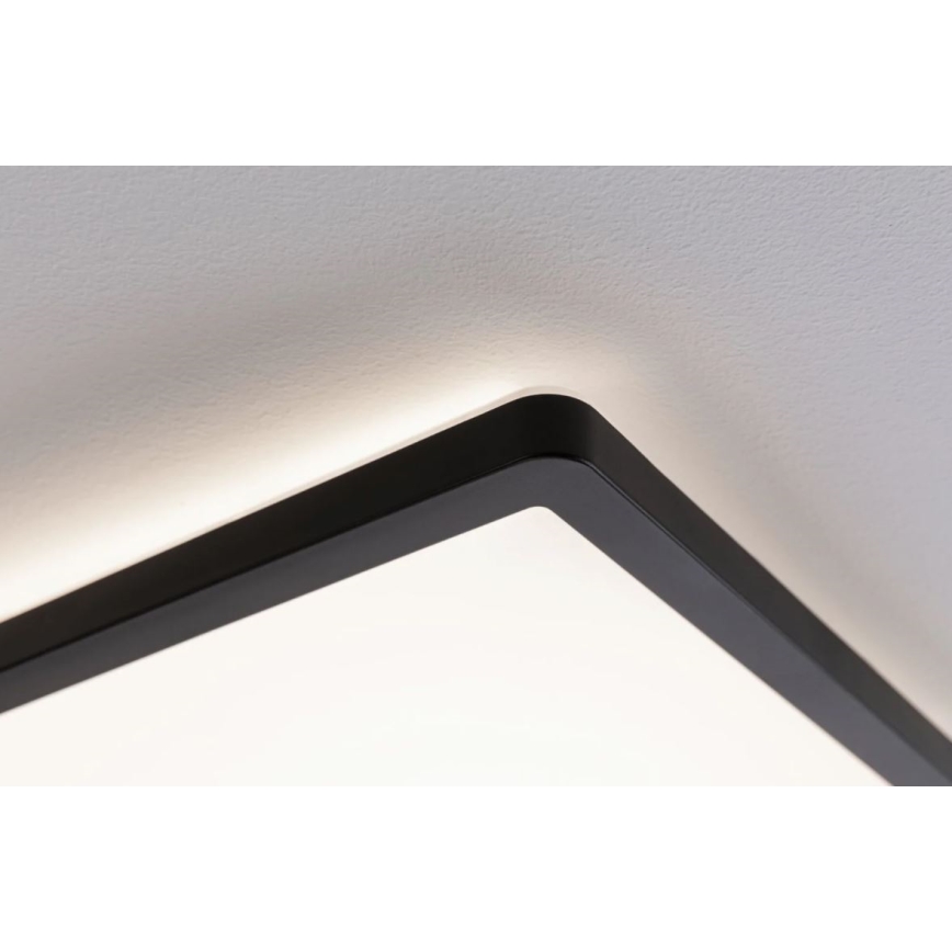 Paulmann 71002 - LED/22W Painel com regulação ATRIA 230V 3000K 42x42 cm preto