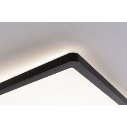 Paulmann 71002 - LED/22W Painel com regulação ATRIA 230V 3000K 42x42 cm preto