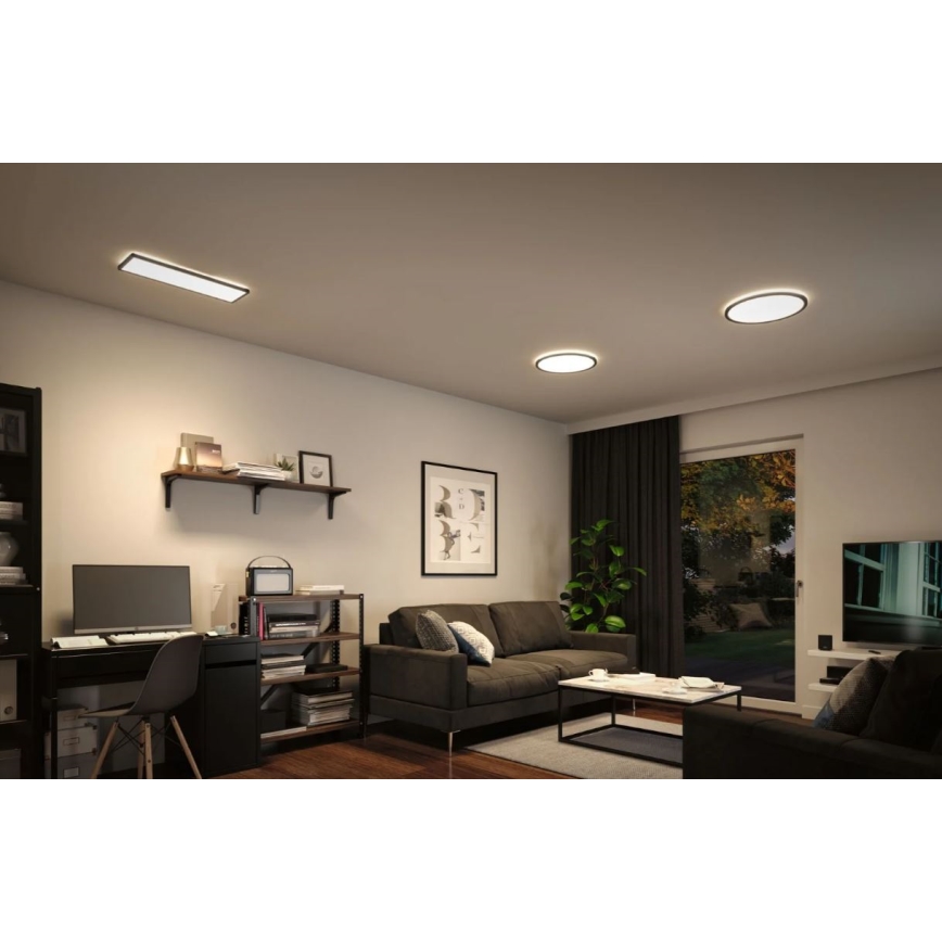 Paulmann 71016 - LED/22W Painel com regulação ATRIA 230V 4000K 42x42 cm preto