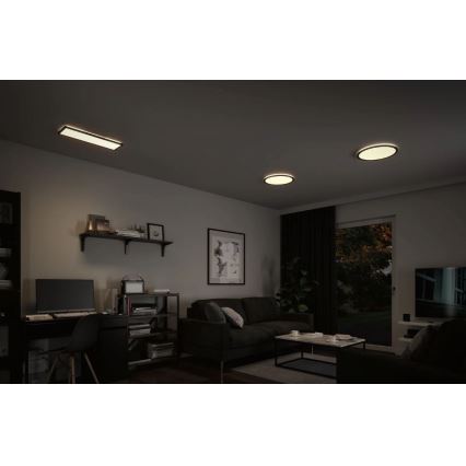 Paulmann 71016 - LED/22W Painel com regulação ATRIA 230V 4000K 42x42 cm preto