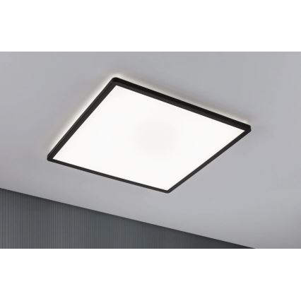 Paulmann 71016 - LED/22W Painel com regulação ATRIA 230V 4000K 42x42 cm preto