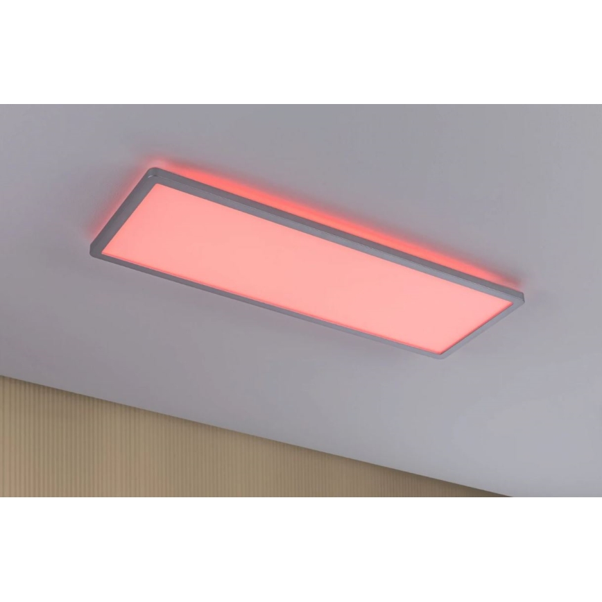 Paulmann 71020 - LED/20W RGBW Painel com regulação ATRIA 230V 4000K 20x58 cm + comando