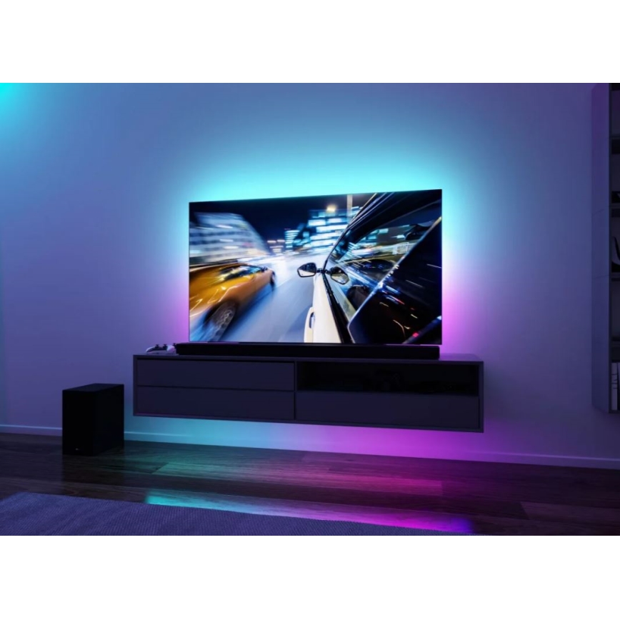 Paulmann 78880 - LED/3,5W RGB Tira com regulação para TV 2m ZOLL 5V + controlo remoto