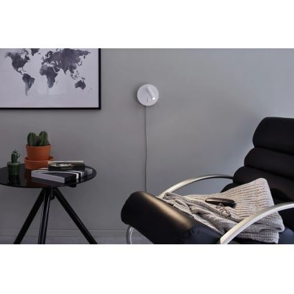 Paulmann 78917 - LED/3,2W Iluminação de parede TABARI 230V branco