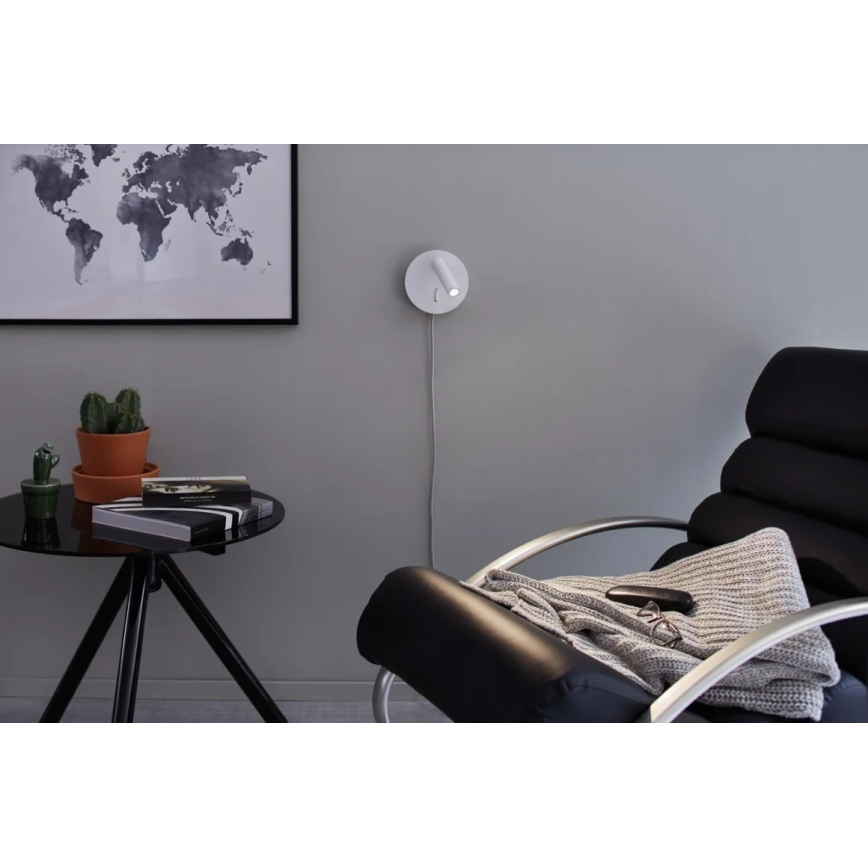 Paulmann 78917 - LED/3,2W Iluminação de parede TABARI 230V branco