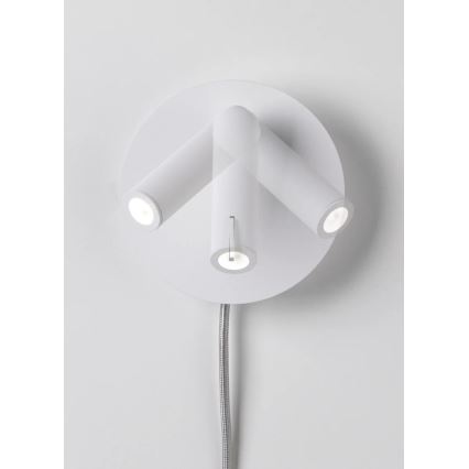 Paulmann 78917 - LED/3,2W Iluminação de parede TABARI 230V branco