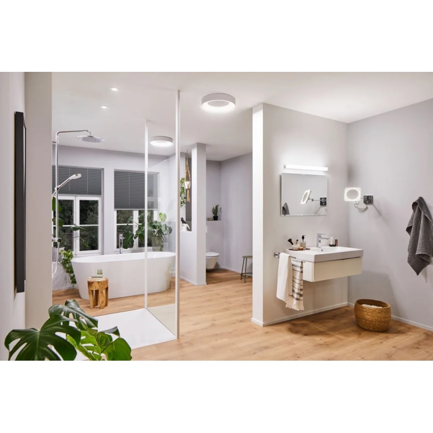 Paulmann 78947 - LED/23W IP44 Iluminação de teto de casa de banho CASCA 230V