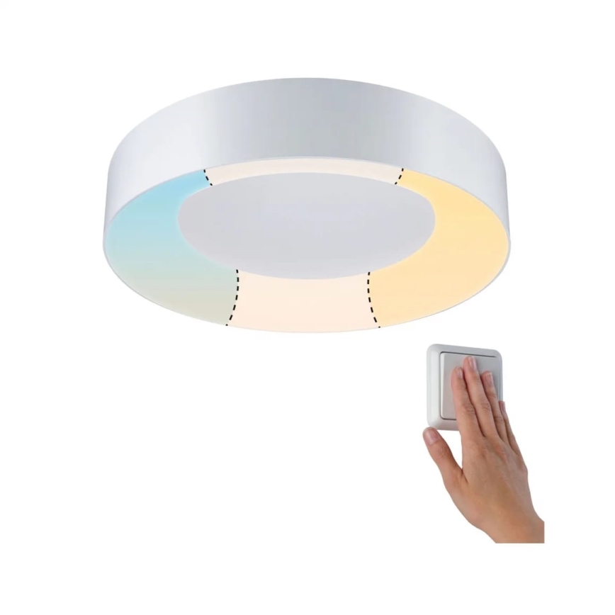 Paulmann 78947 - LED/23W IP44 Iluminação de teto de casa de banho CASCA 230V