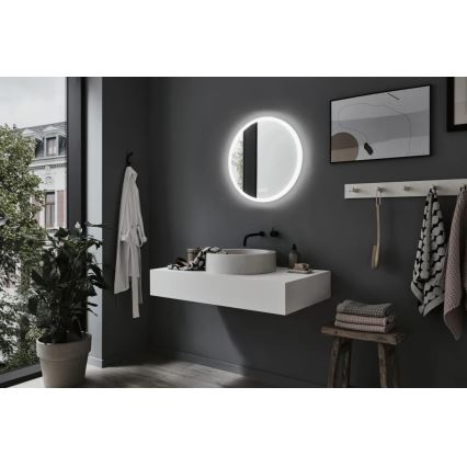 Paulmann 78952- Espelho para casa de banho LED/21W IP44 regulável com retroiluminação MIRA 230V