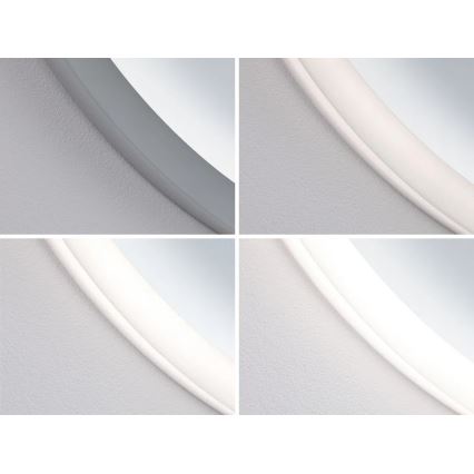 Paulmann 78952- Espelho para casa de banho LED/21W IP44 regulável com retroiluminação MIRA 230V