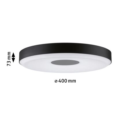 Paulmann 79518 - LED/23W Iluminação de teto com regulação PURIC PANE 230V