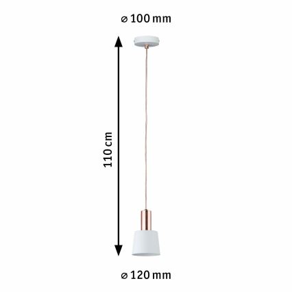 Paulmann 79656 - 1xE14/20W  Candelabro suspenso NEORDIC HALDAR 230V